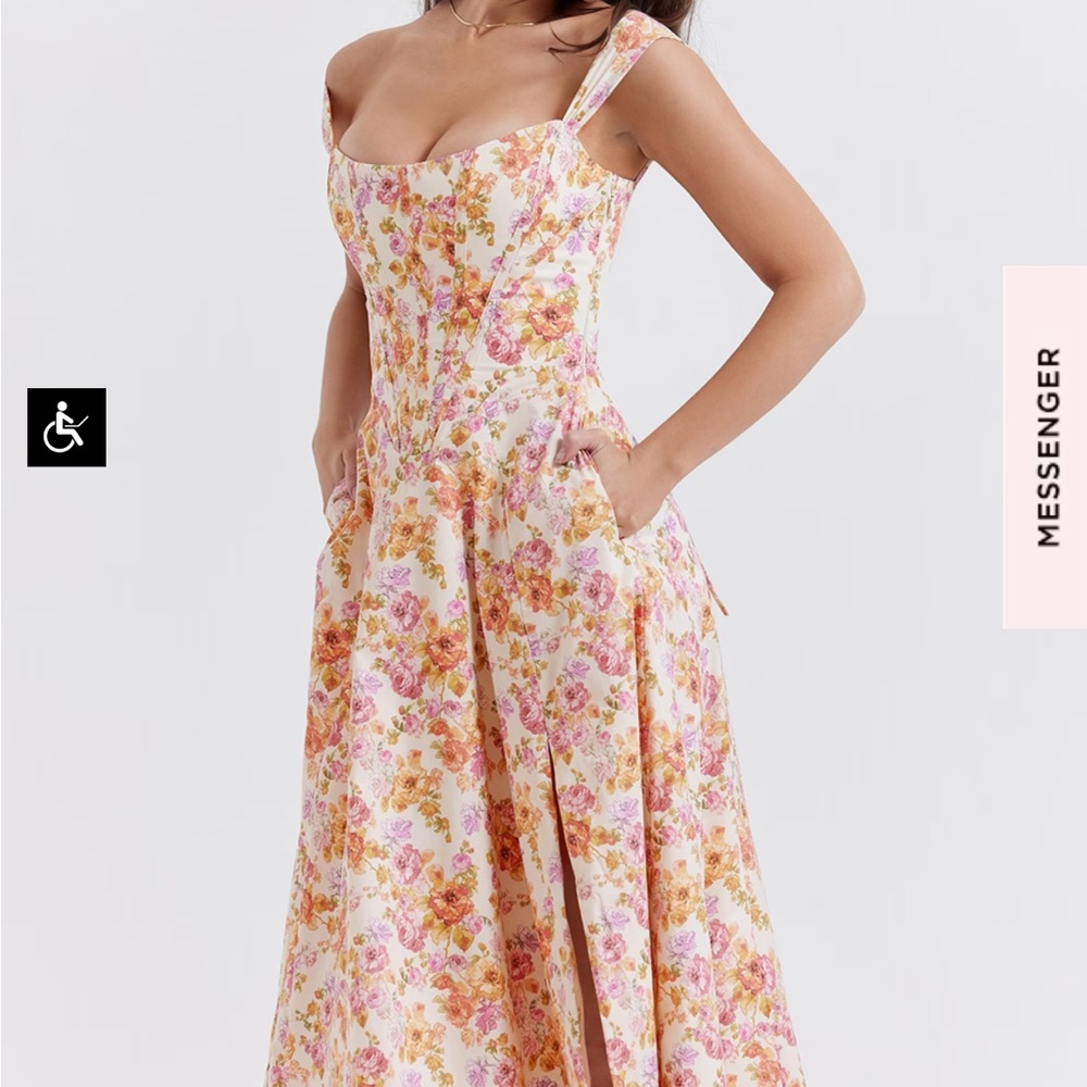 Floral Print Women's Dress